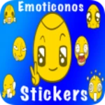 emoticones y emojis android application logo